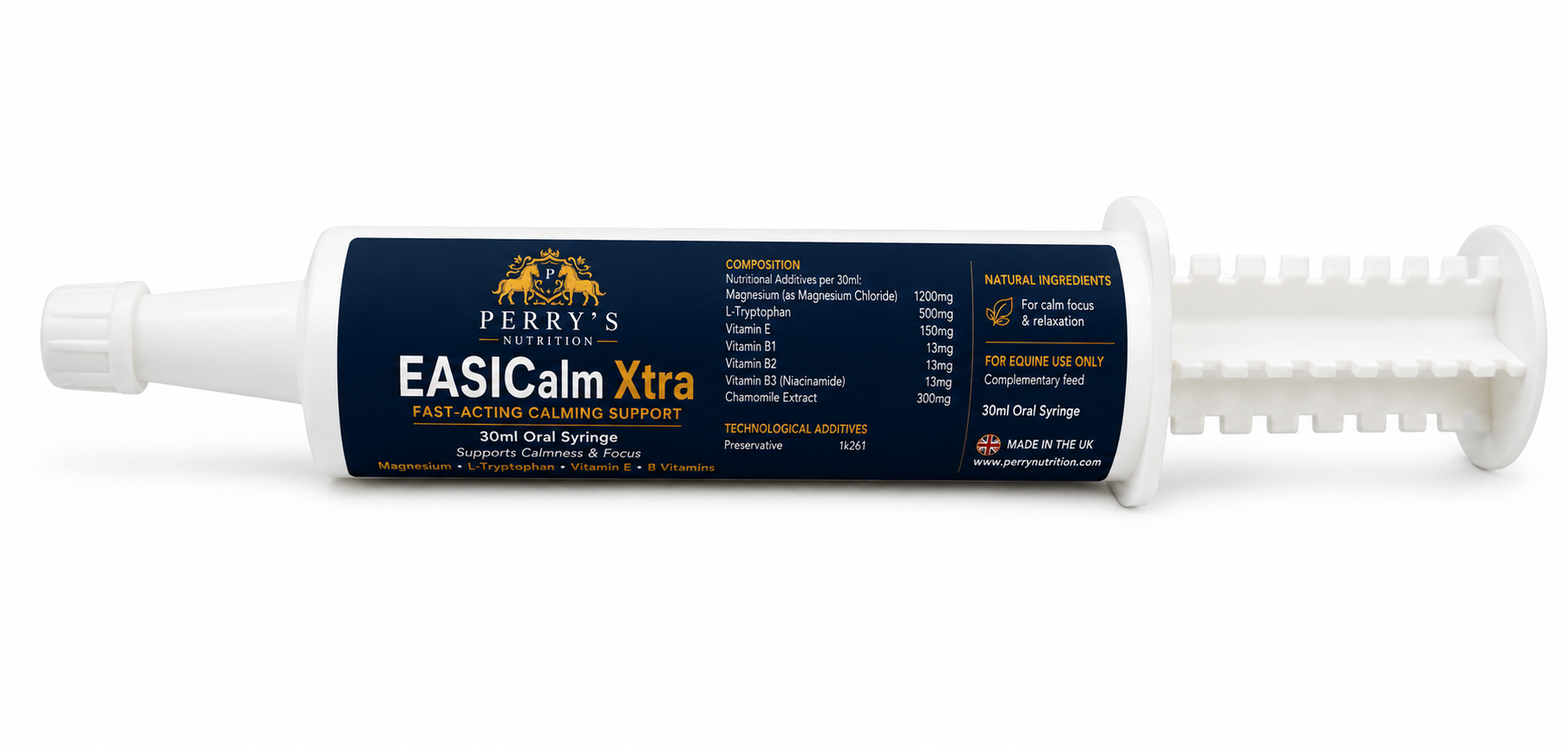 EASICalm Xtra – Fast-Acting Calming Support for Horses